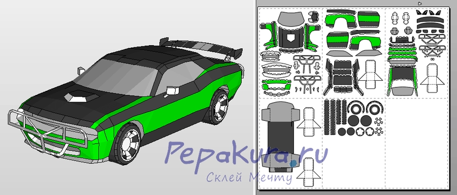 скачать развертки для pepakura