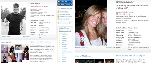 male dating profile examples uk